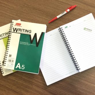 Ring binder notebook