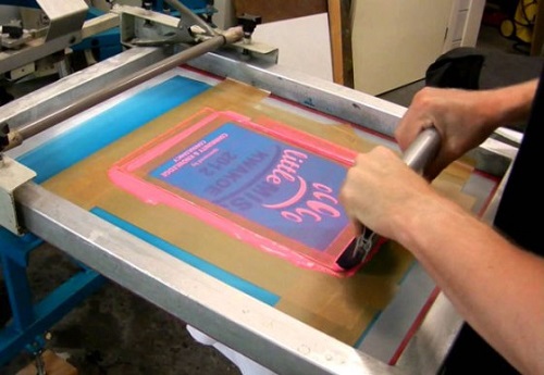 Silk printing