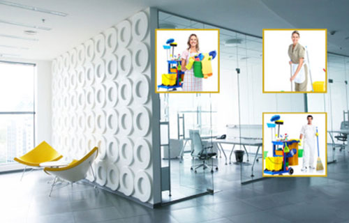 Cleaning service after construction
