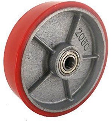 200x50mm PU hand pallet stacker wheel
