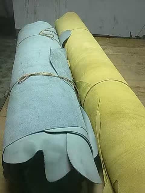 Crust leather