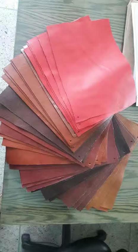 Finished leather