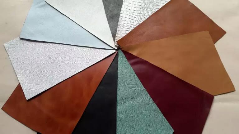 Finished leather