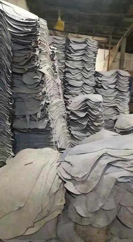 Crust leather