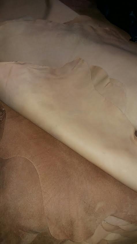 Crust leather