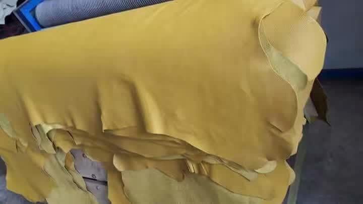 Finished leather