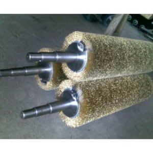 Steel wire brush wheel
