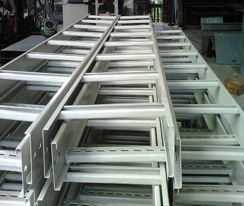 Powder coated cable ladder 400x100