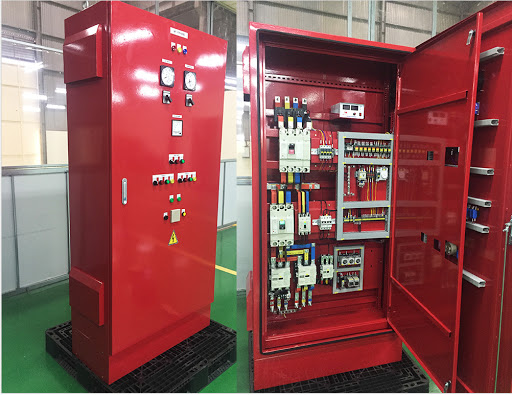 Fire pump control panel