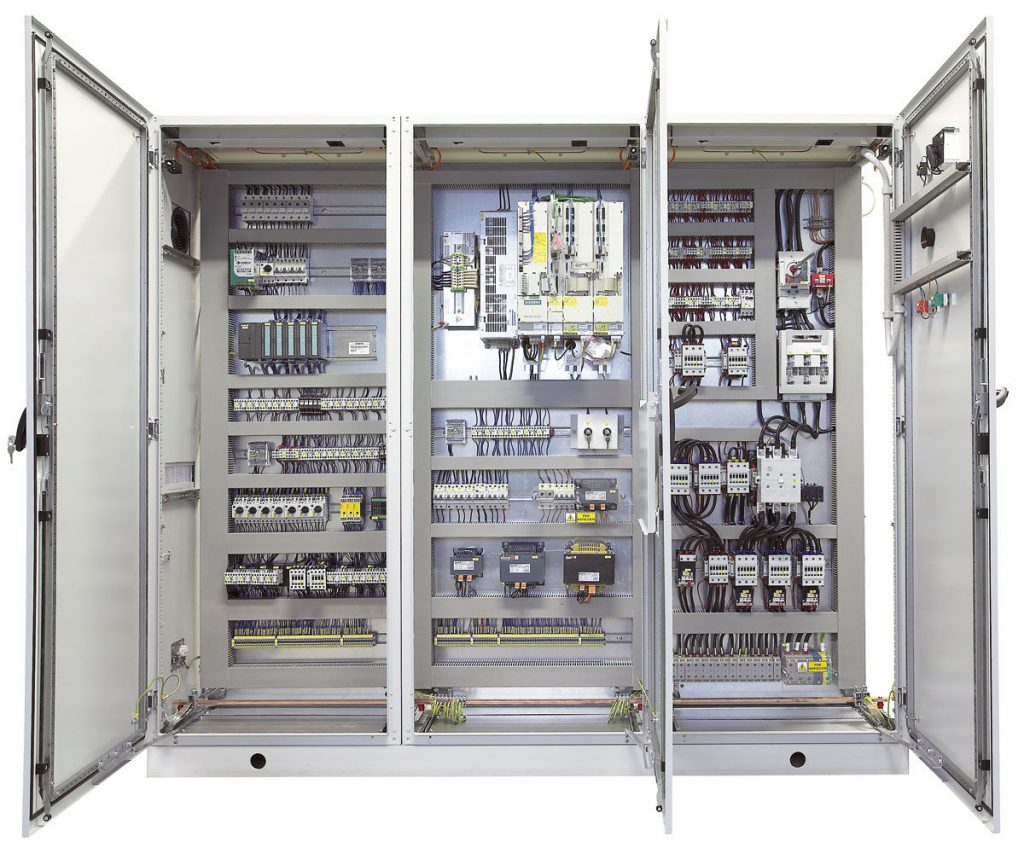Wastewater treatment control cabinet