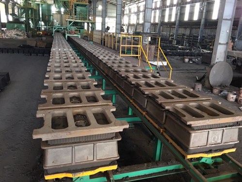 Automatic casting line