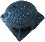 Round manhole body