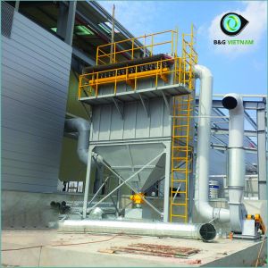 Dust collector for steel industry