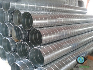 Round wind pipe