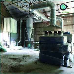 Wood dust collector system