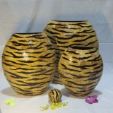Lacquer vase