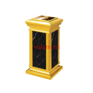 Granite trash can