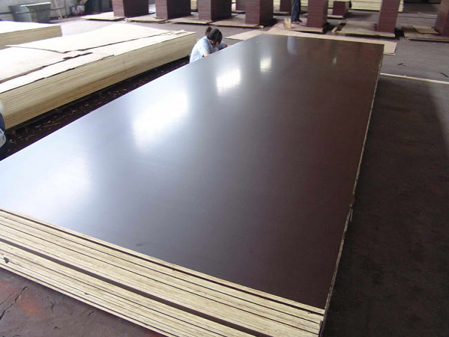Film-coated plywood