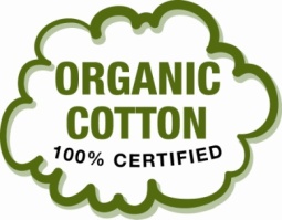 100% organic cotton