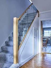 Glass banister