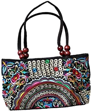 Embroided Handbag