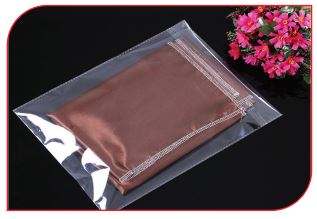 CPP bag with adhesive flap