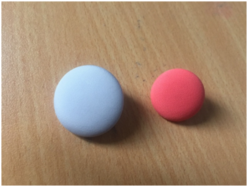 Fabric buttons