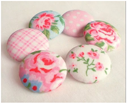 Fabric buttons