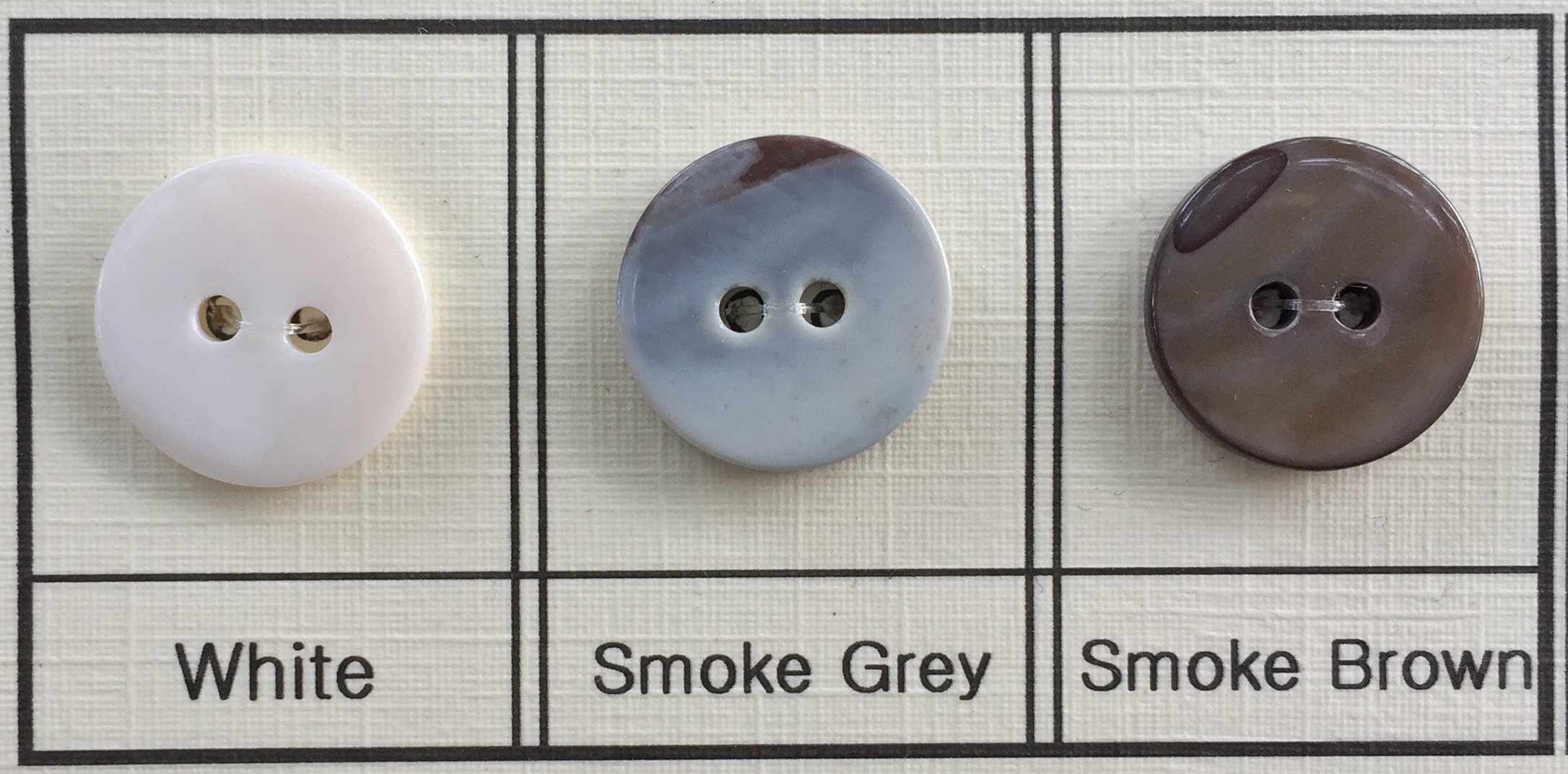 Shell buttons