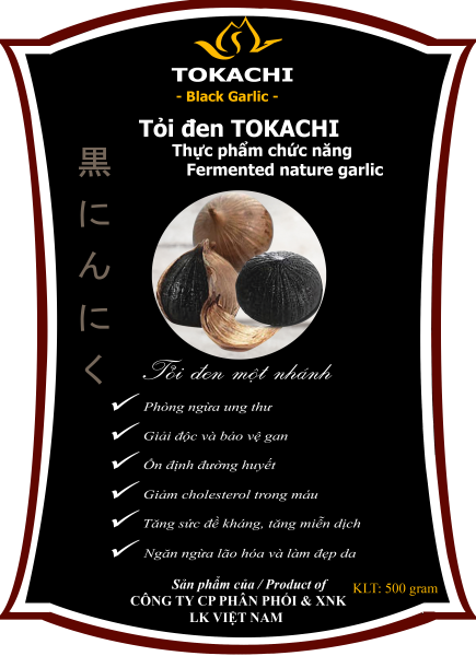 Tokachi black garlic