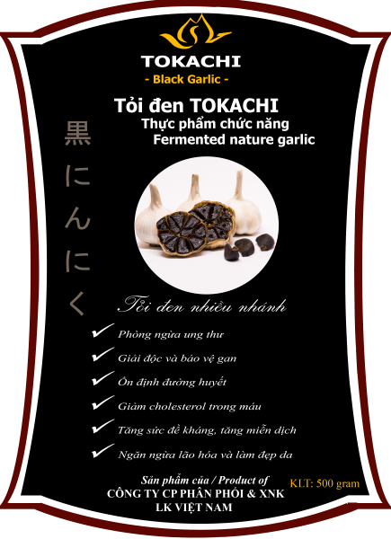 Tokachi black garlic