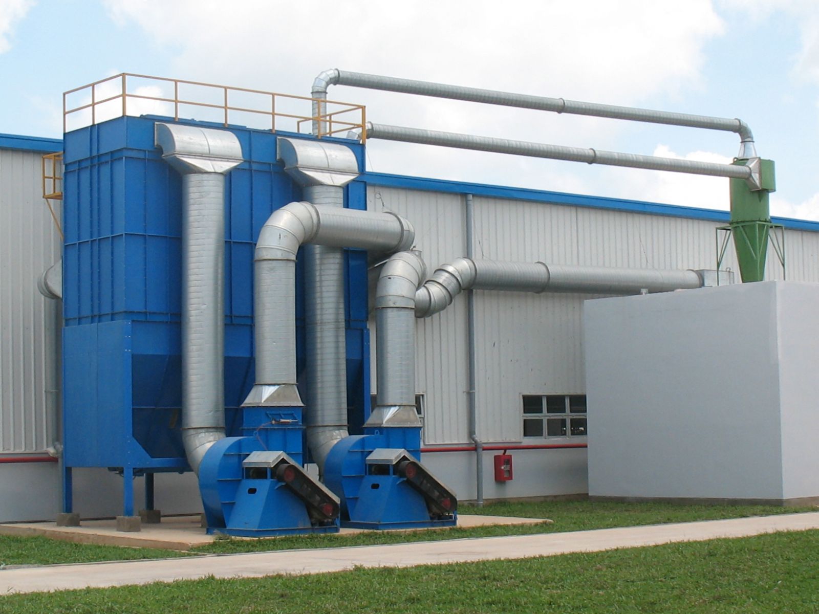 Dust treatment system