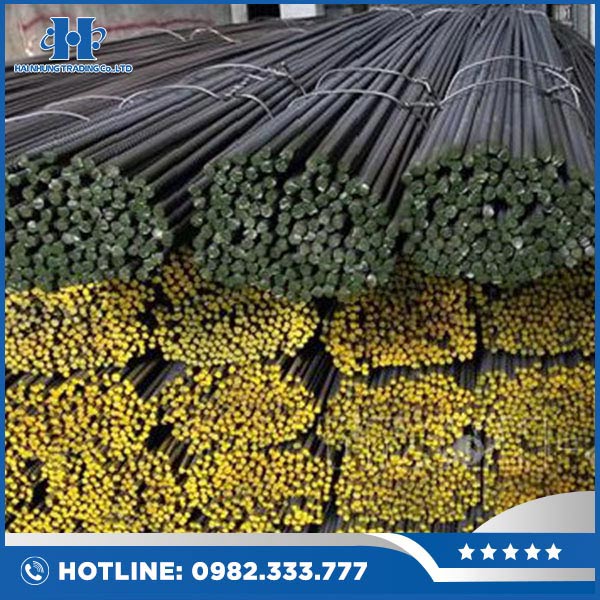 Solid round steel bar