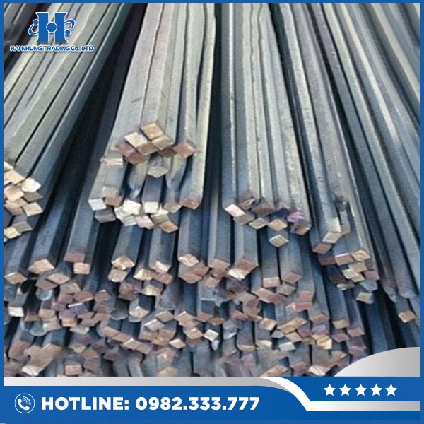 Solid square steel bar