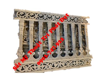 Lightweight cast iron ornamental patterns