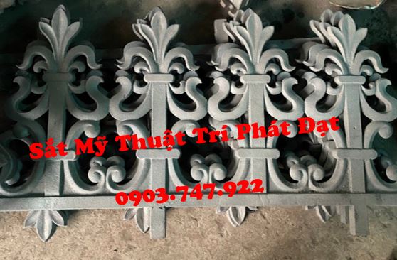 Lightweight cast iron ornamental patterns