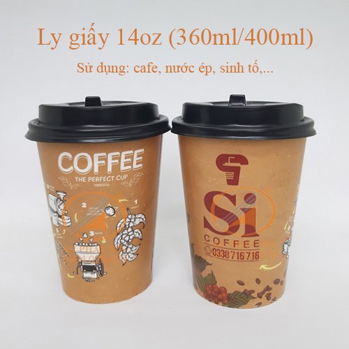 Paper Cup 14oz (360ml-400ml)