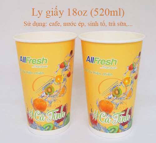 Paper Cup 18oz (520ml)