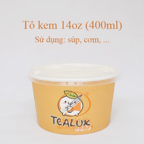 Paper Ice Cream Bowl 14oz (400ml)