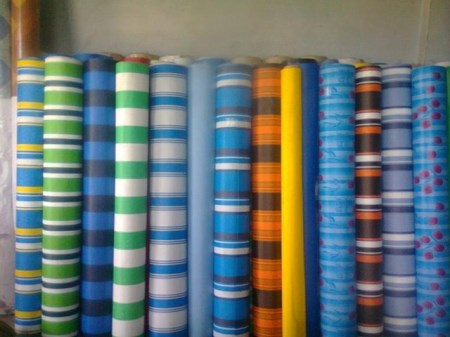 Plastic tarpaulin