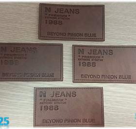 Leather label