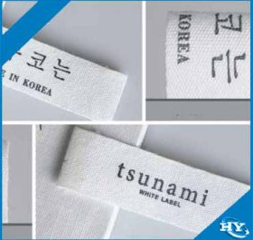 Woven label