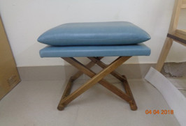 Cushioned sofa