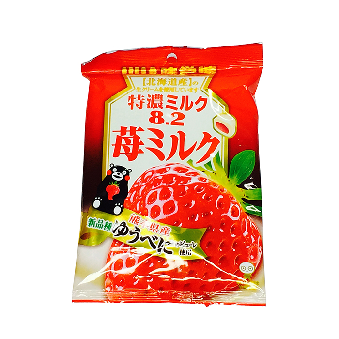 Strawberry milk candy