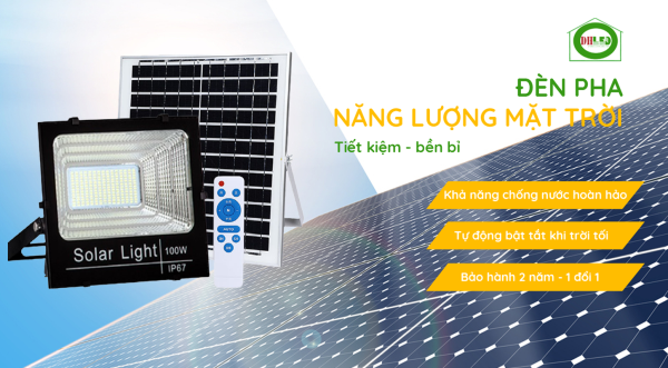 Solar flood lights