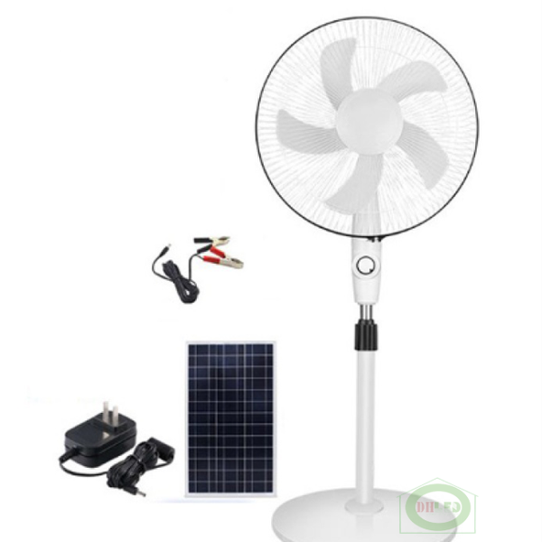 Solar powered fan