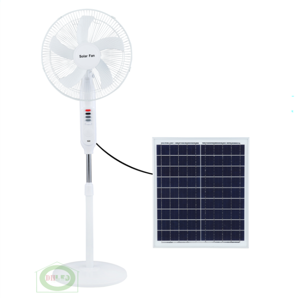 Solar powered fan