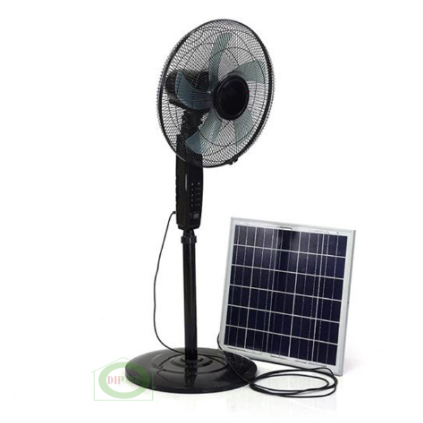 Solar powered fan