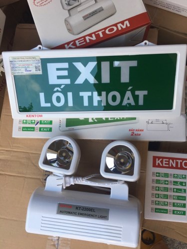 Emergency exit signs