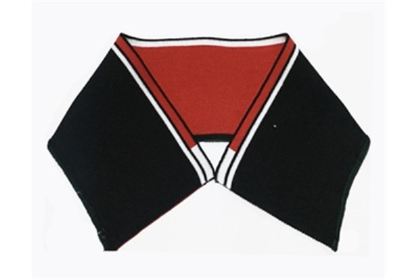 PE t-shirt collar with 4 Spandex yarn